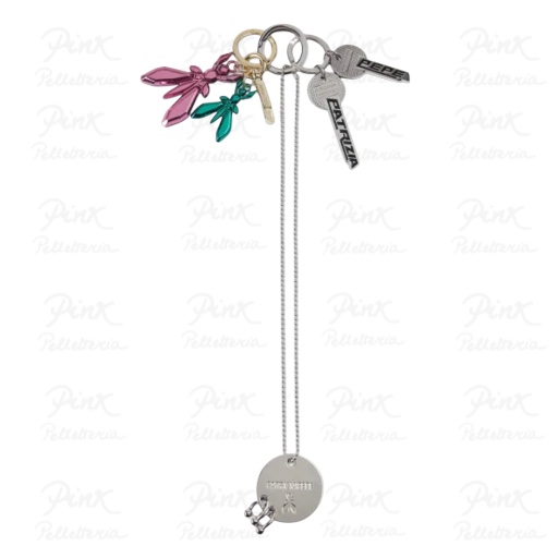 PATRIZIA PEPE Portachiavi 2J2525 M060 G610 Green