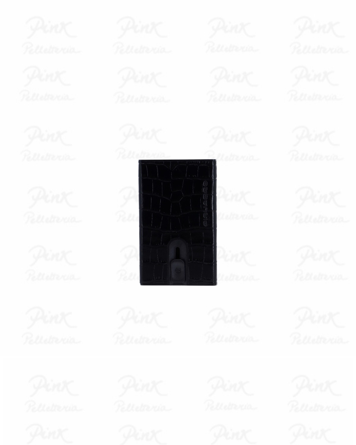 PIQUADRO Portacarte di Credito in Pelle 1S PP4825SOR/NCO Nero