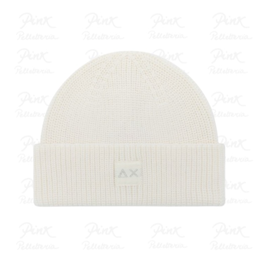 SUN68 Basic Cappuccio C45201-31 Bianco Panna