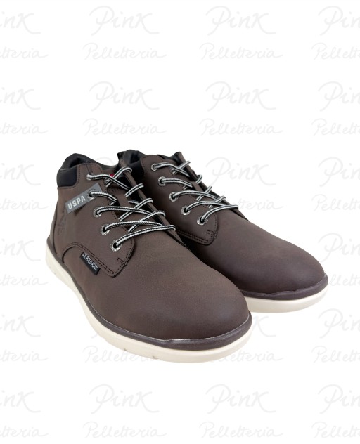 U.S. POLO ASSN. Casual Shoes Cemented Man YGOR010M-EU1-DBR003 Dark Brown