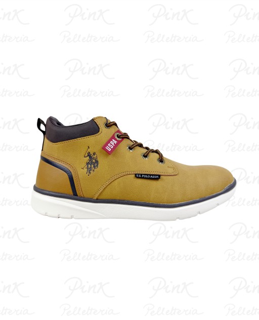 U.S. POLO ASSN. Casual Shoes Cemented Man YGOR010M-EU1-TAN Tan