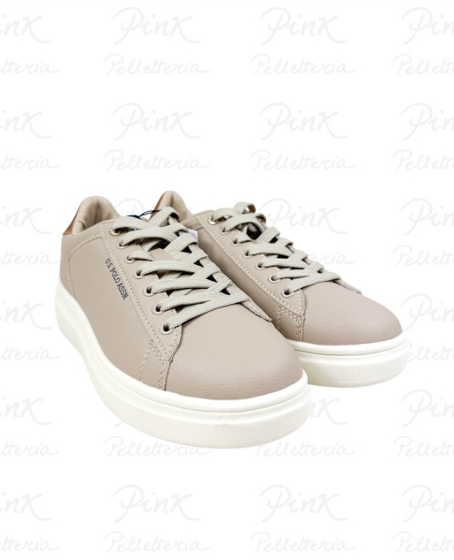 U.S. POLO ASSN. Sneaker Cemented Man CODY013M-EY1-BEI-CUO06 BeigeCuoio