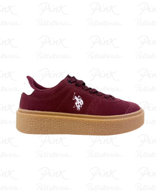 U.S. POLO ASSN. Sneaker Woman Cemented JODY002W-EU1-BOR004 Bordo'