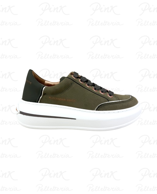 ALEXANDER SMITH Lancaster Woman Sneaker ASBCLSW-1753-MTY Military
