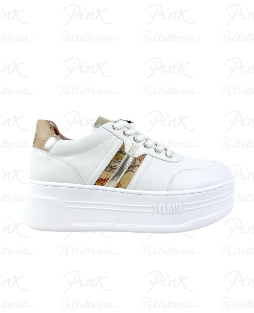 ALVIERO MARTINI PRIMA CLASSE Geo Elevate Sneaker 1208-300E-0900 Bianco
