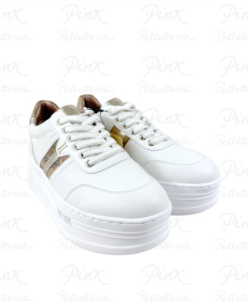 ALVIERO MARTINI PRIMA CLASSE Geo Elevate Sneaker 1208-300E-0900 Bianco