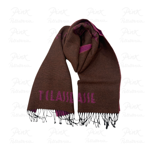 ALVIERO MARTINI PRIMA CLASSE Sciarpa Geo Filetto S606-1803-0529 Mogano