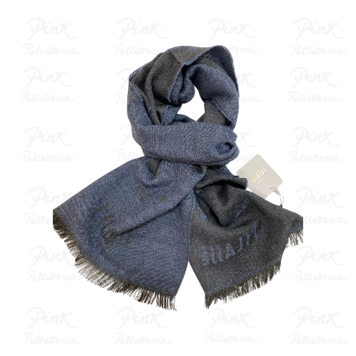 ALVIERO MARTINI PRIMA CLASSE Sciarpa Geo Pieno S564-1748-0149 Blu Lapis