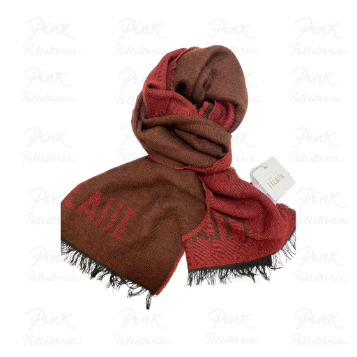 ALVIERO MARTINI PRIMA CLASSE Sciarpa Logo Piccolo S578-1769-0529 Mogano