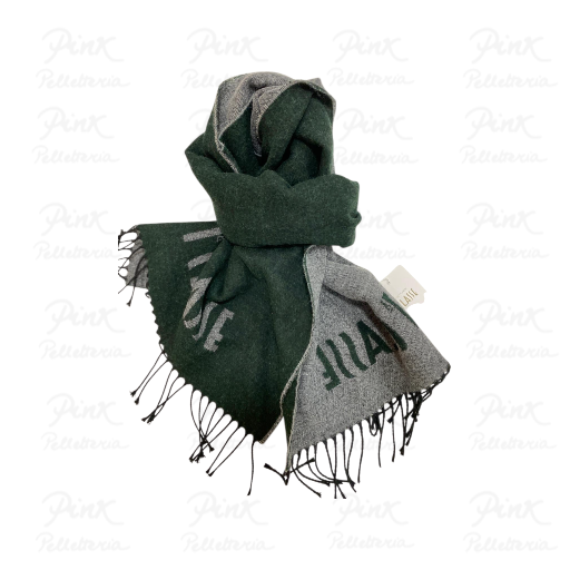 ALVIERO MARTINI PRIMA CLASSE Sciarpa Logo Piccolo S607-1803-0665 Verde Militare Scuro