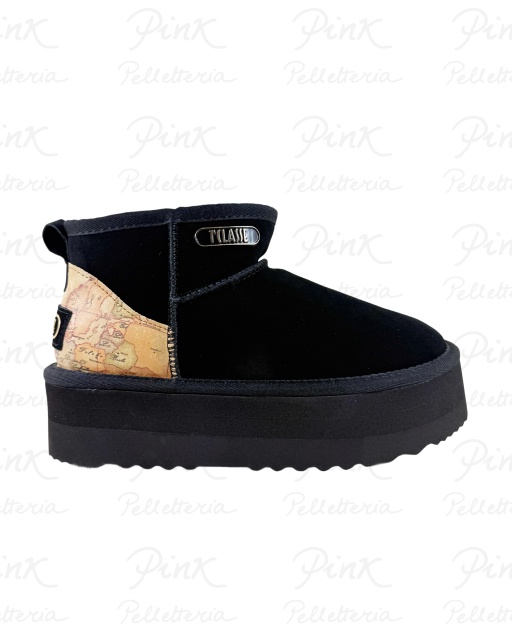 ALVIERO MARTINI PRIMA CLASSE Stivaletto Pelliccia Donna 1262-417B-0001 Nero