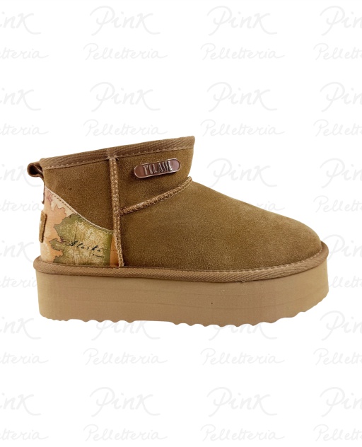 ALVIERO MARTINI PRIMA CLASSE Stivaletto Pelliccia Donna 1262-417B-0010 Naturale