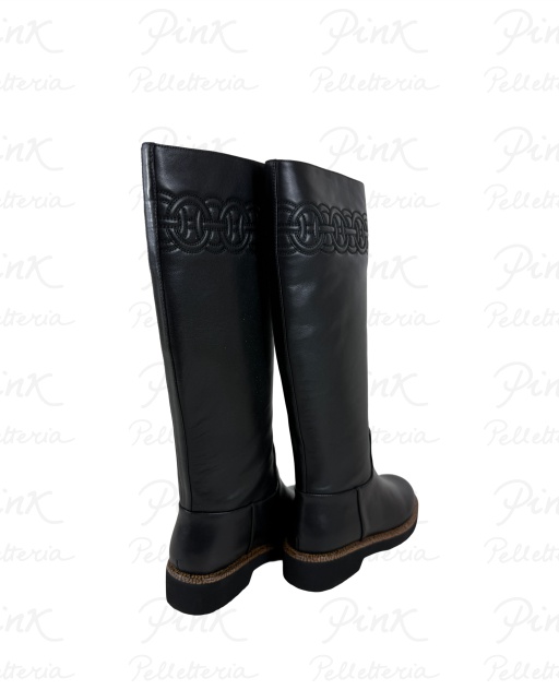 BORBONESE Boot Vitello 91040029CC4-100 Nero