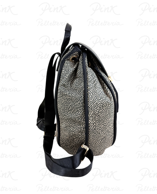BORBONESE Cottage Zaino Medium st Op/Vitello