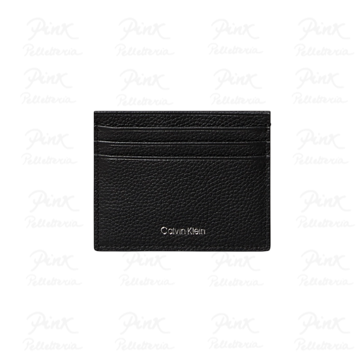 CALVIN KLEIN Foil Emboss Ew Card Case LV04D1060G-UB1 Black