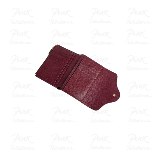 COCCINELLE C-Me Portafoglio Medio c/Patta in Pelle E2SSL11D621-R52 Ribes - immagine 3