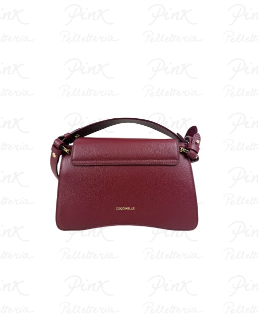 COCCINELLE C-Me Top Handle Media in Pelle E1SSL180201-R52 Ribes