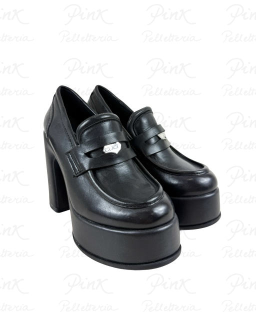 CULT Bjork Mocassino Leather CLW4101-02 Black
