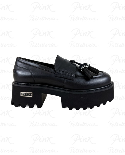 CULT Cher Mocassino Leather CLW4557-00 Black