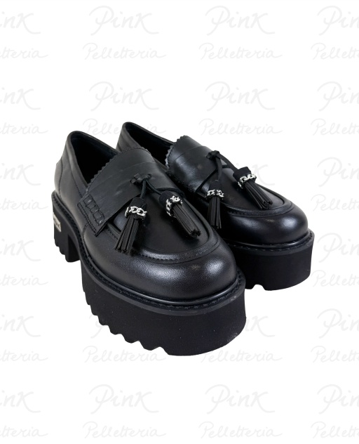 CULT Cher Mocassino Leather CLW4557-00 Black