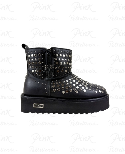 CULT Idol Boot Pelliccetta cBorchie Leather CLW4628-00 BlackStuds