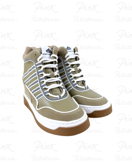 FORNARINA Daisy Ginnica Zeppa Interna H9 Taupe