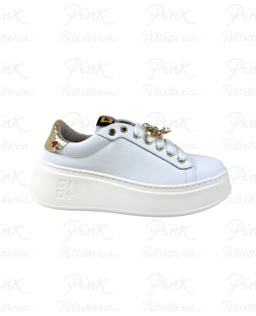 GIO+ Pia Sneaker Woman 438A White/Kokkino