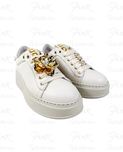 GIO+ Pia Sneaker Woman Combi 426A Gold