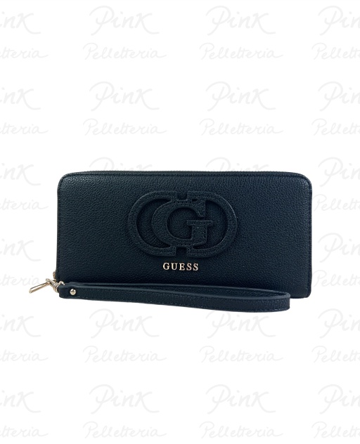 GUESS Calebra Slg Large Zip Around SWBG9536146 BLA Black