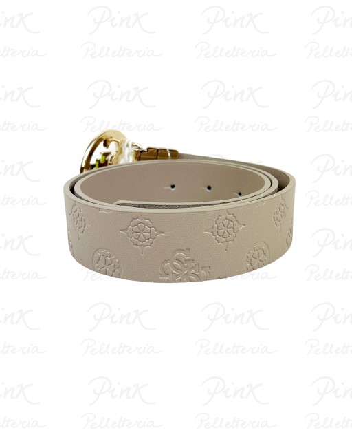 GUESS Phoebe Belt H35 BW9253P5335 SIG Simply Taupe Logo