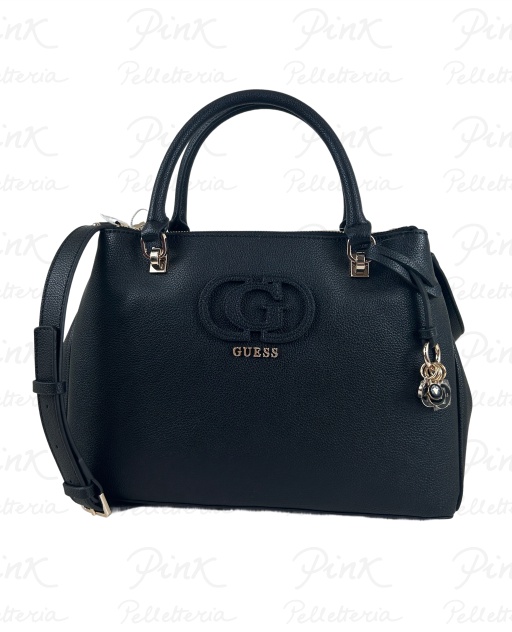 GUESS Calebra Hobo Status Satchel HWBG9536060 BLA Black