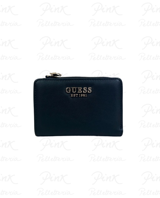 GUESS Talent Slg Zip Around Card Case SWNG9669156 BLA Black