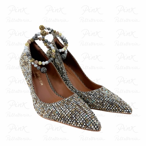 KURT GEIGER Belgravia Jewel Decolte' 928 Beige