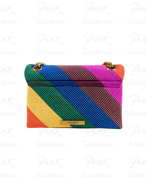 KURT GEIGER Kensington Mini Tracolla in Pelle 407 Multicolor