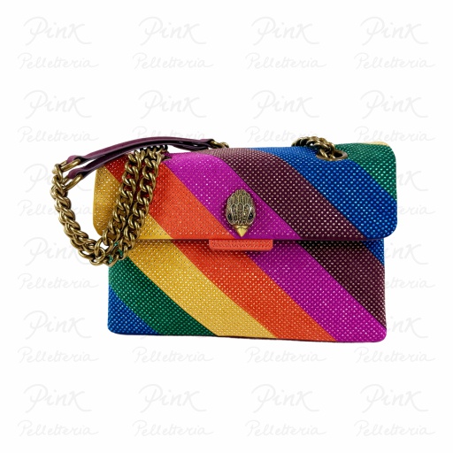 KURT GEIGER Kensington Tracolla Media in Pelle 406 Multicolor