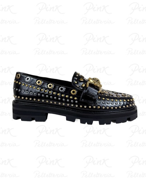 KURT GEIGER Mansion Stud Loafer Mocassino 785 Black