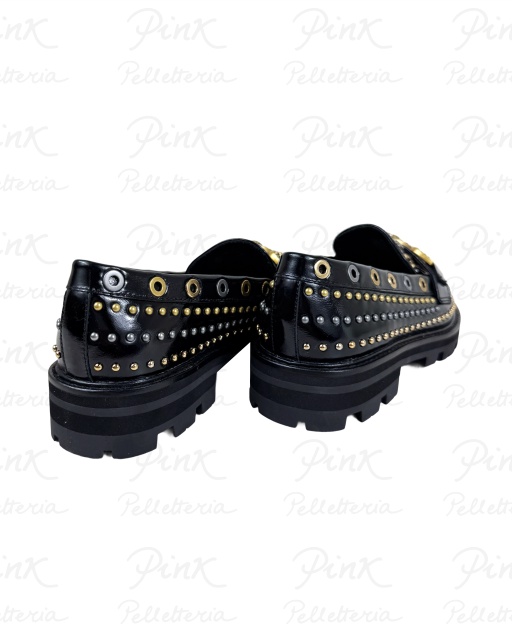 KURT GEIGER Mansion Stud Loafer Mocassino 785 Black
