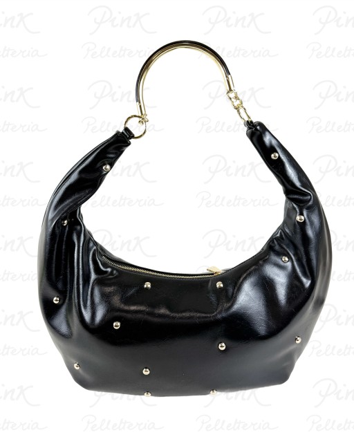 L'ATELIER DU SAC Martigny Solene Hobo 17932-MAR-W5B Black