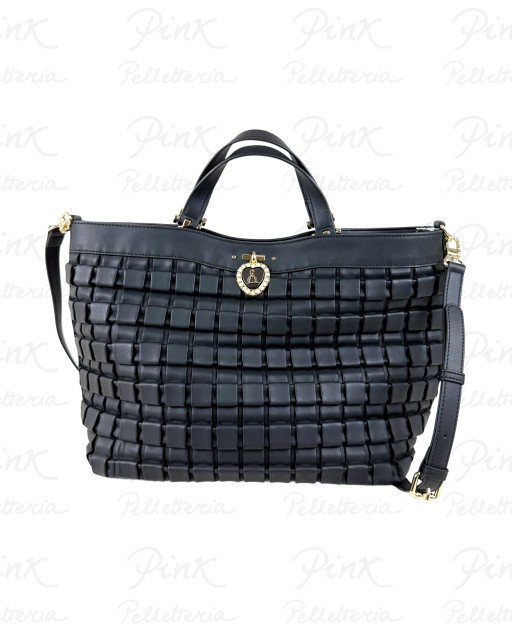 L'ATELIER DU SAC Sestriere Regina Tote 17935-SES-W5B Black