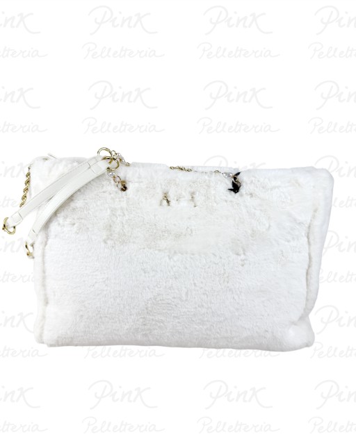 L'ATELIER DU SAC St. Moritz Alaina Shoulder Bag 17942-STM-W5B Ivory