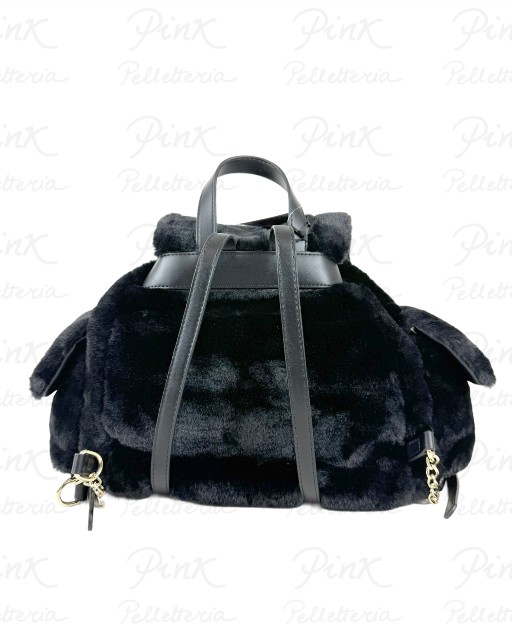 L'ATELIER DU SAC St. Moritz Clemence Backpack 17943-STM-W5B Black