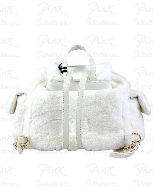 L'ATELIER DU SAC St. Moritz Clemence Backpack 17943-STM-W5B Ivory
