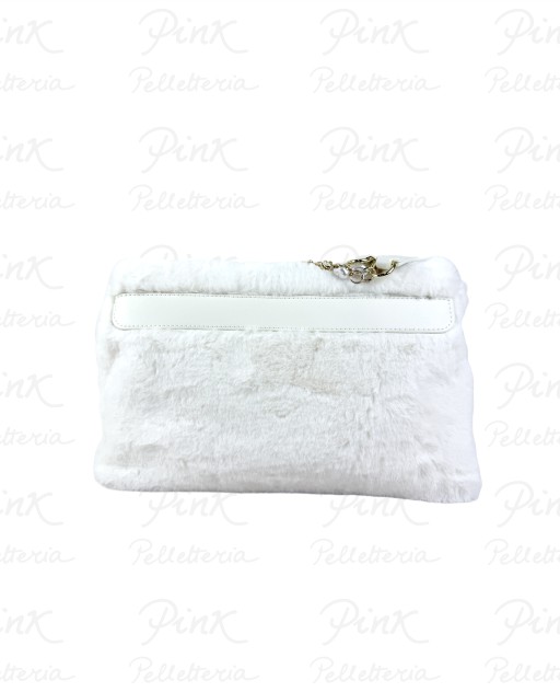 L'ATELIER DU SAC St. Moritz Grace Shoulder Bag 17948-STM-W5B Ivory