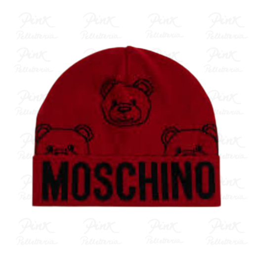 MOSCHINO Cappello 65443 M3321 007 Rosso