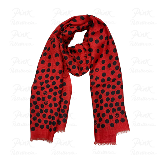 MOSCHINO Sciarpa 03313 M3323 002 Rosso