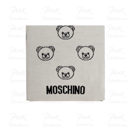 MOSCHINO Sciarpa 30831 M3320 002 Bianco