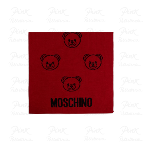 MOSCHINO Sciarpa 30831 M3320 007 Rosso