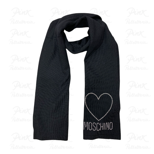 MOSCHINO Sciarpa Maglia 30839 M3333 016 Nero