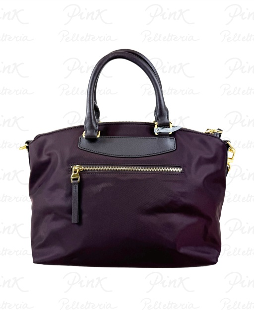 NANNINI Elsa Borsa a Mano Media cTracolla in Nylon e Pelle 19021 SigaroSigaro