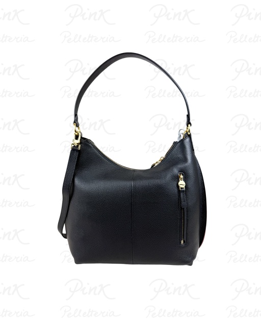 NANNINI Marisa Hobo cTracolla in Pelle 18765 NeroRosso